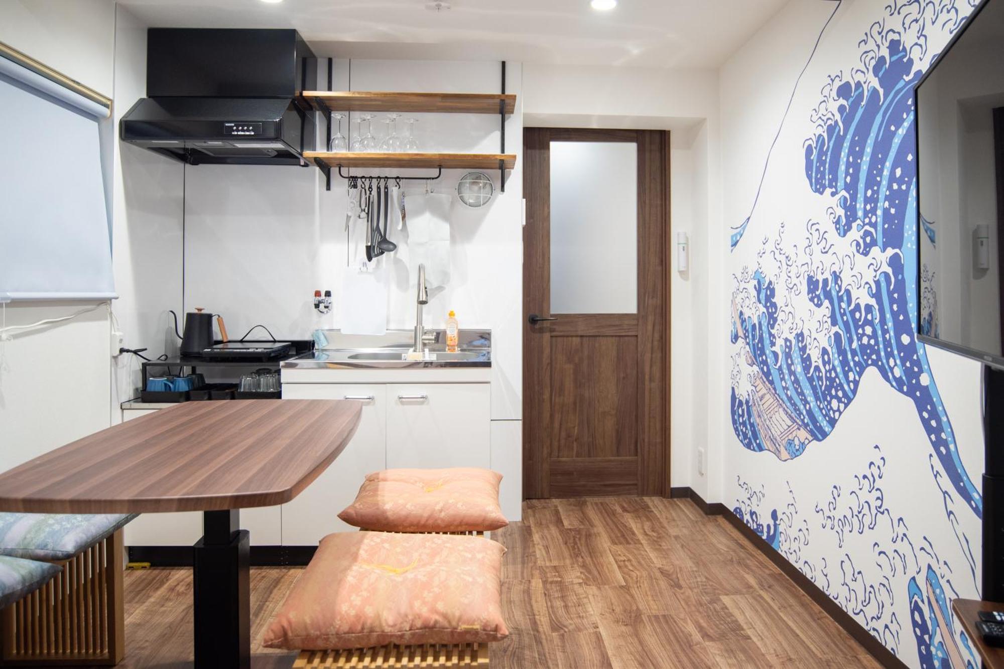 Apartamento Traditional Japanese House, 100years, Renovated Into Japanese Art, Shinsekai Osaka